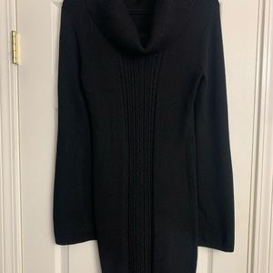 Ladies BCBGMAXAZRIA Black Sweater Dress Size Medium